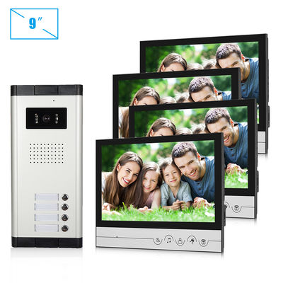 4 Wire Intercom Video Door Lock System Entry DC 15V 1000TVL Camera